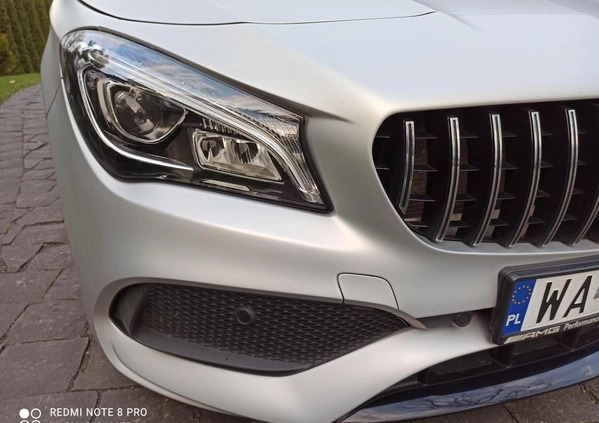 Mercedes-Benz CLA cena 90000 przebieg: 66300, rok produkcji 2016 z Warszawa małe 92